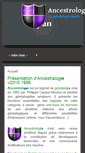 Mobile Screenshot of ancestrologie.org
